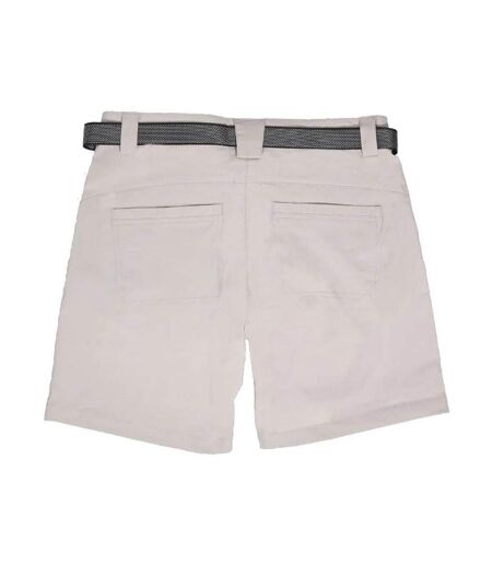 Short en toile beige femme lhotse lana