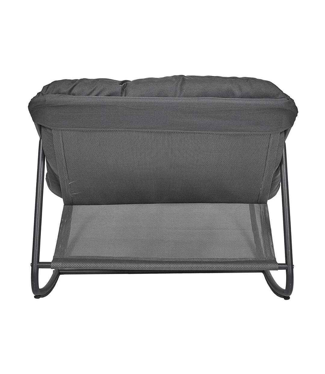 Fauteuil à bascule TENERIFE - Anthracite-5