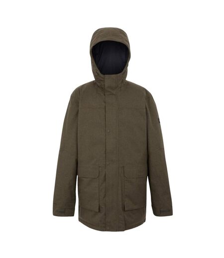 Mens Ezdale Waterproof Insulated Jacket Crocodile Black Marl Regatta