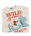 Unisex Adult Wild And Free Snoopy T-shirt White Off White Peanuts-4