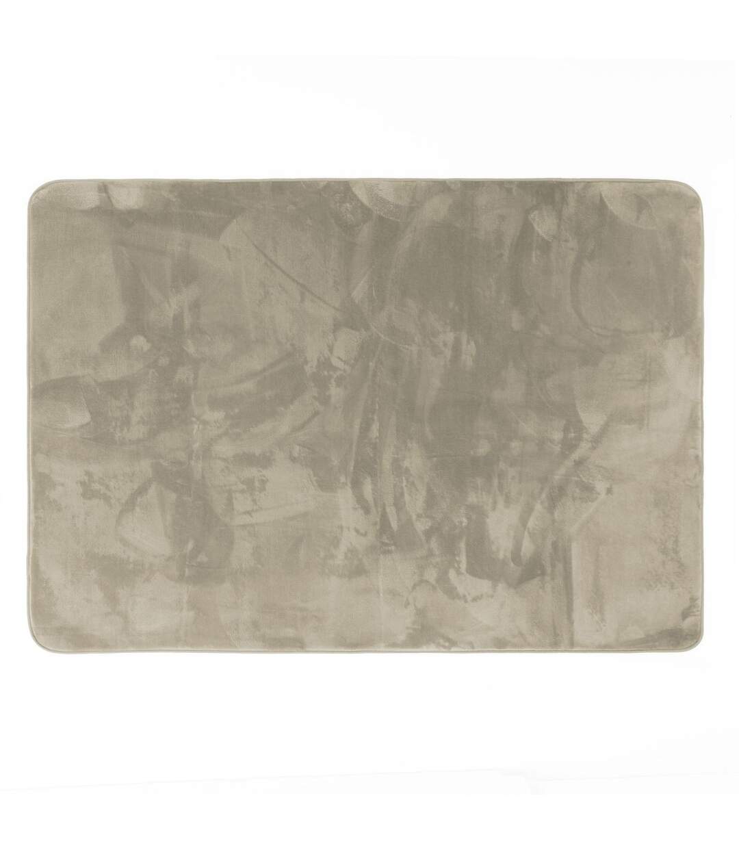 Tapis Uni en Flanelle Flanou 120x170cm Taupe-1