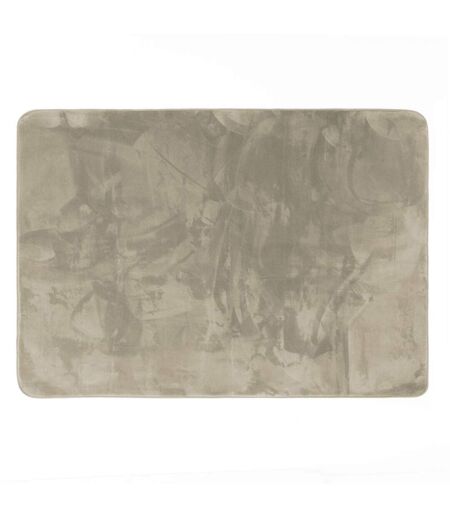 Tapis Uni en Flanelle Flanou 120x170cm Taupe