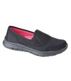 Dek Womens/Ladies Superlight Twin Elastic Gusset Leisure Shoes (Black) - UTDF1085