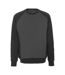 Mens Witten Unique Sweatshirt Dark Anthracite Black Mascot-1