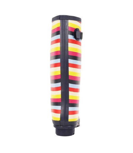 Regatta Womens/Ladies Ly Fairweather II Tall Durable Wellington Boots (Multicoloured Stripe) - UTRG3770