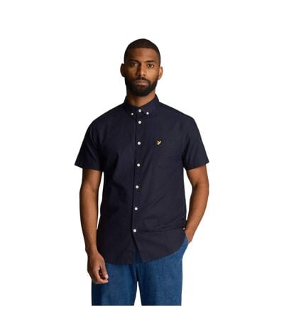 Chemise Manches Courtes Homme Bleu Marine Lyle & Scott