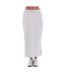 Jupe Longue Essentials Femme Gris Clair Adidas-1