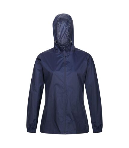 Regatta Womens/Ladies Packaway Waterproof Jacket (Navy) - UTRG6167