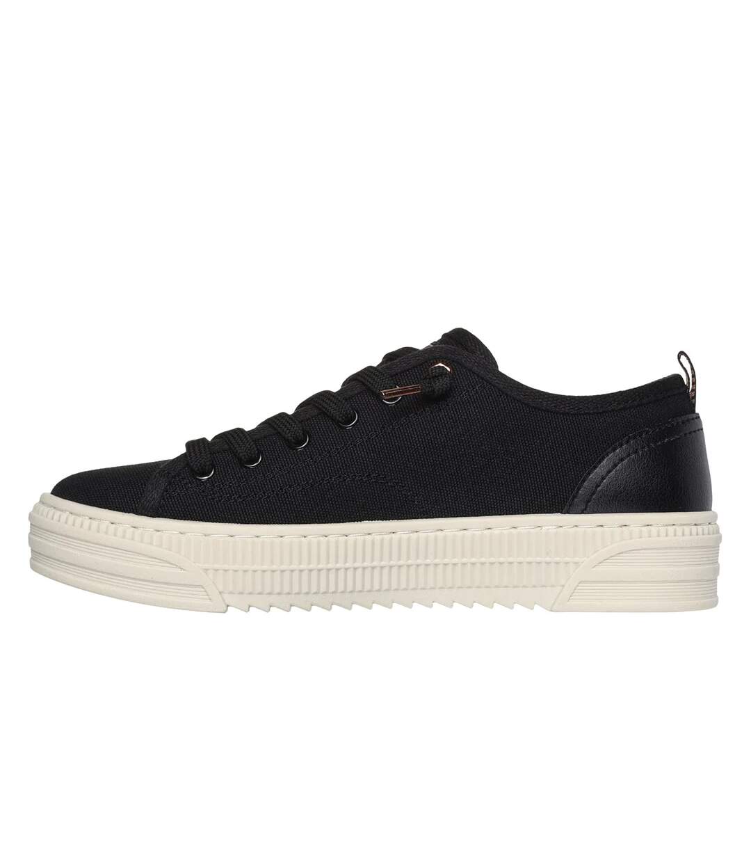 Womens/ladies bobs copa trainers black Skechers-2