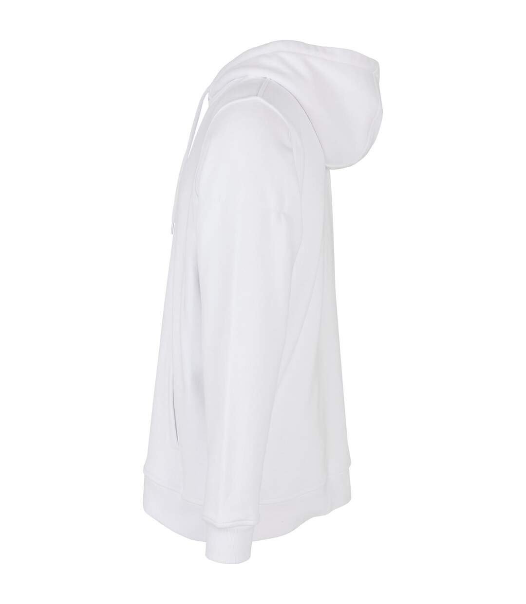 Sweat À Capuche Homme Blanc Build Your Brand-3
