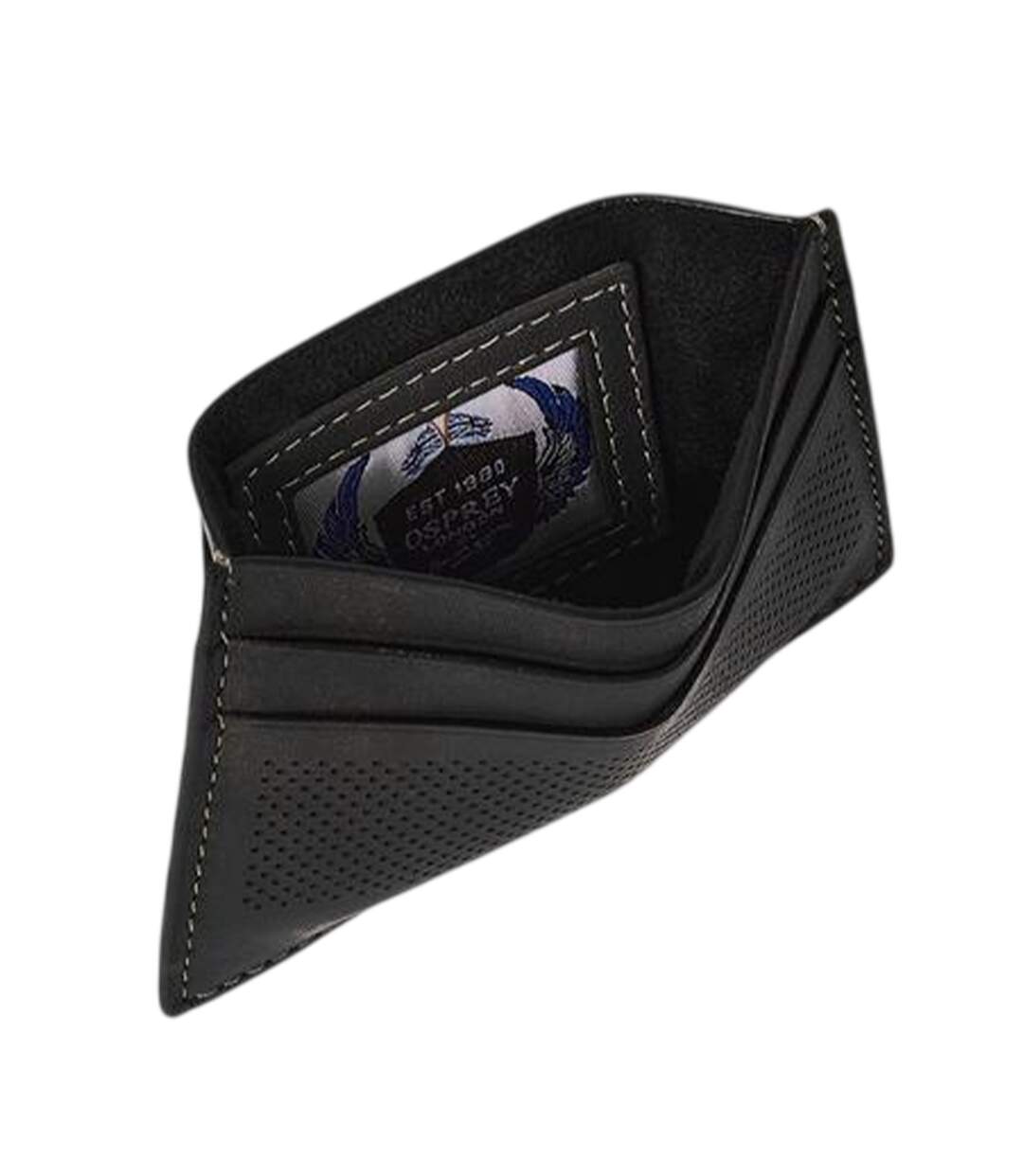 Porte-cartes Motif/style Perforé Arthur Taille Unique Noir Osprey-3