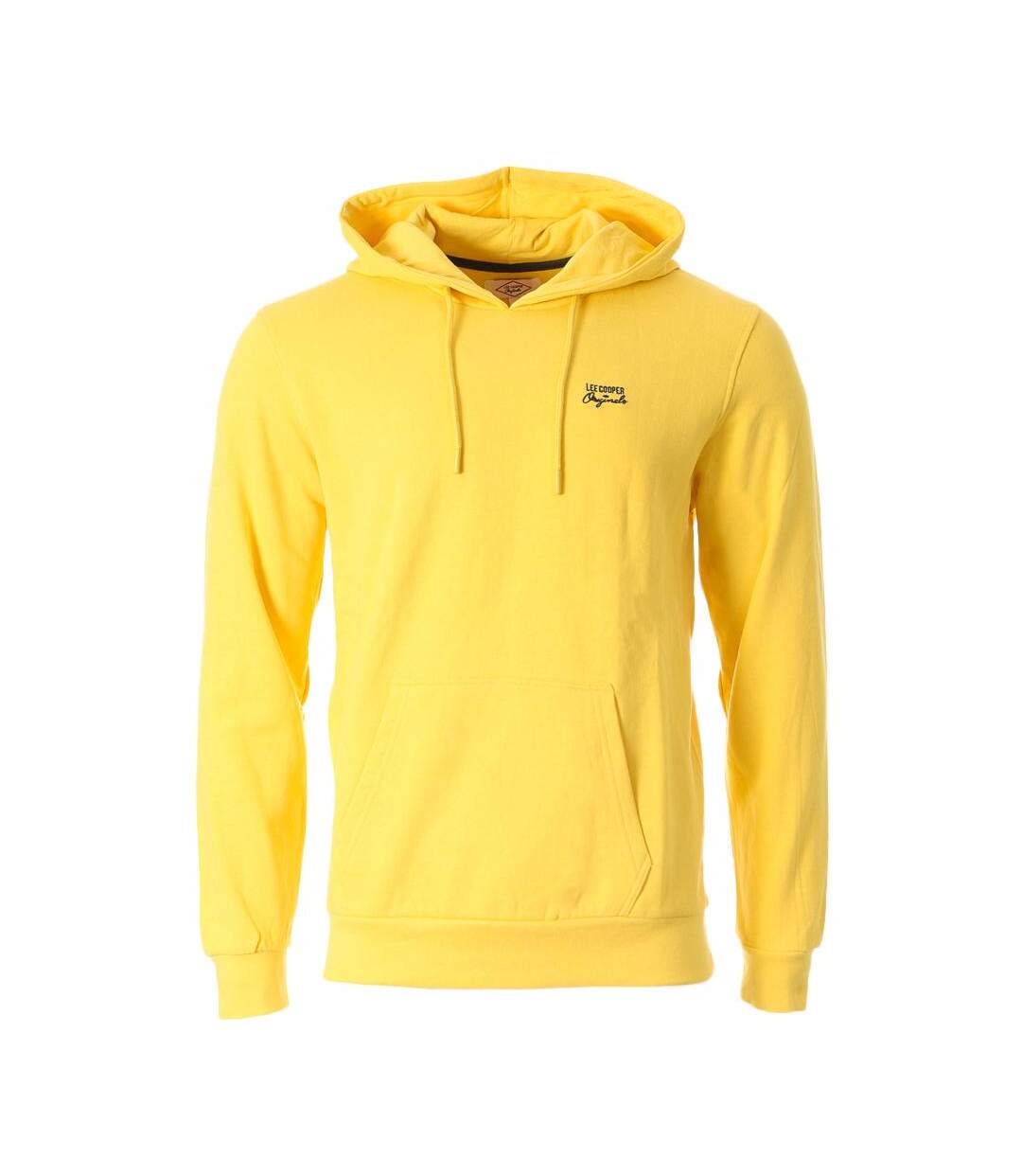 Sweat à Capuche Jaune Foncé Homme Lee Cooper Odalo681 - XL-1