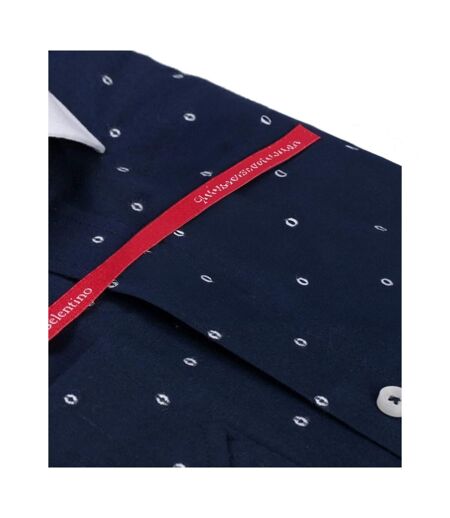 Chemise Sicily Homme Bleu Marine Di Selentino