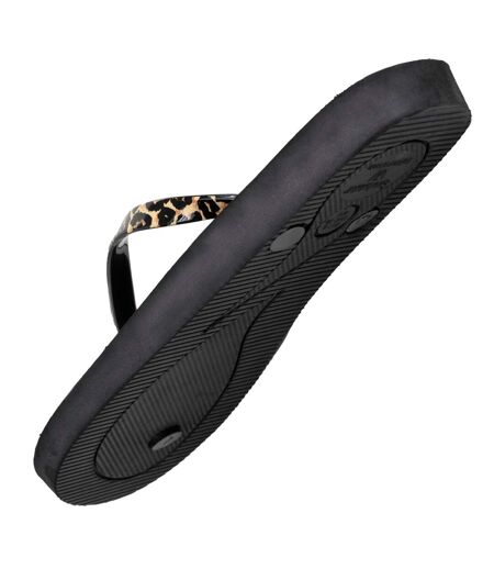 Isotoner Tongs femme semelle confortable et légère, sandale de plage, piscine