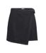 Jupe portefeuille denim noir femme vero moda rosie-2