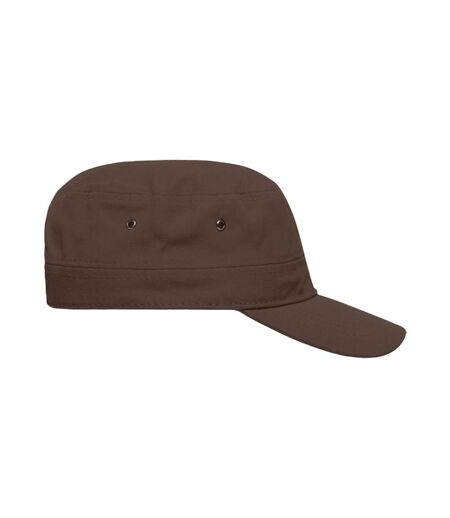 Casquette Militaire Marron Foncé Myrtle Beach