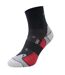 Pack Of 2  Womens/ladies Running Socks  Mid Grey Karrimor-3
