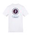 Mens Istanbul 2026 Aston Villa Fc Logo T-shirt White UEFA-1