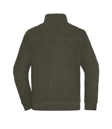 Veste Polaire Adulte Olive James And Nicholson