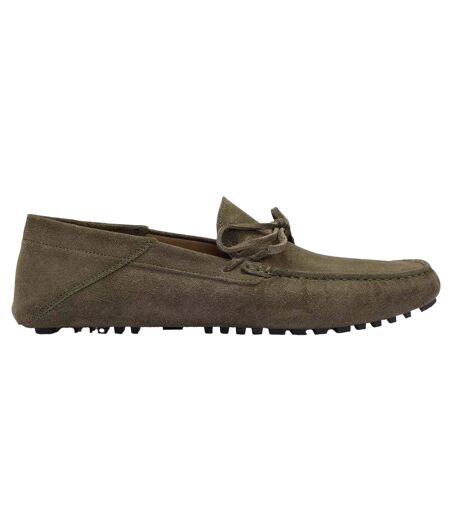 Mocassins Driver Homme Vert Boss