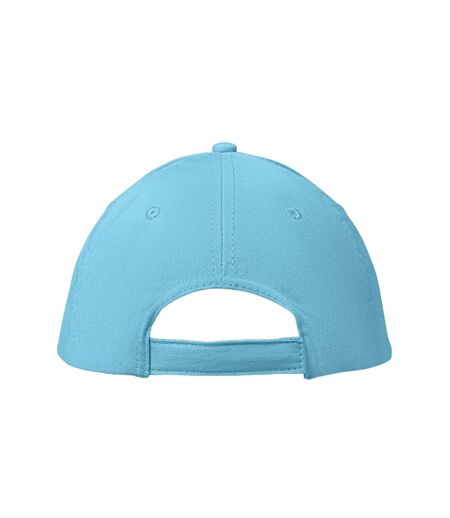 Basie 6 Panel Baseball Cap Baby Blue MidOcean
