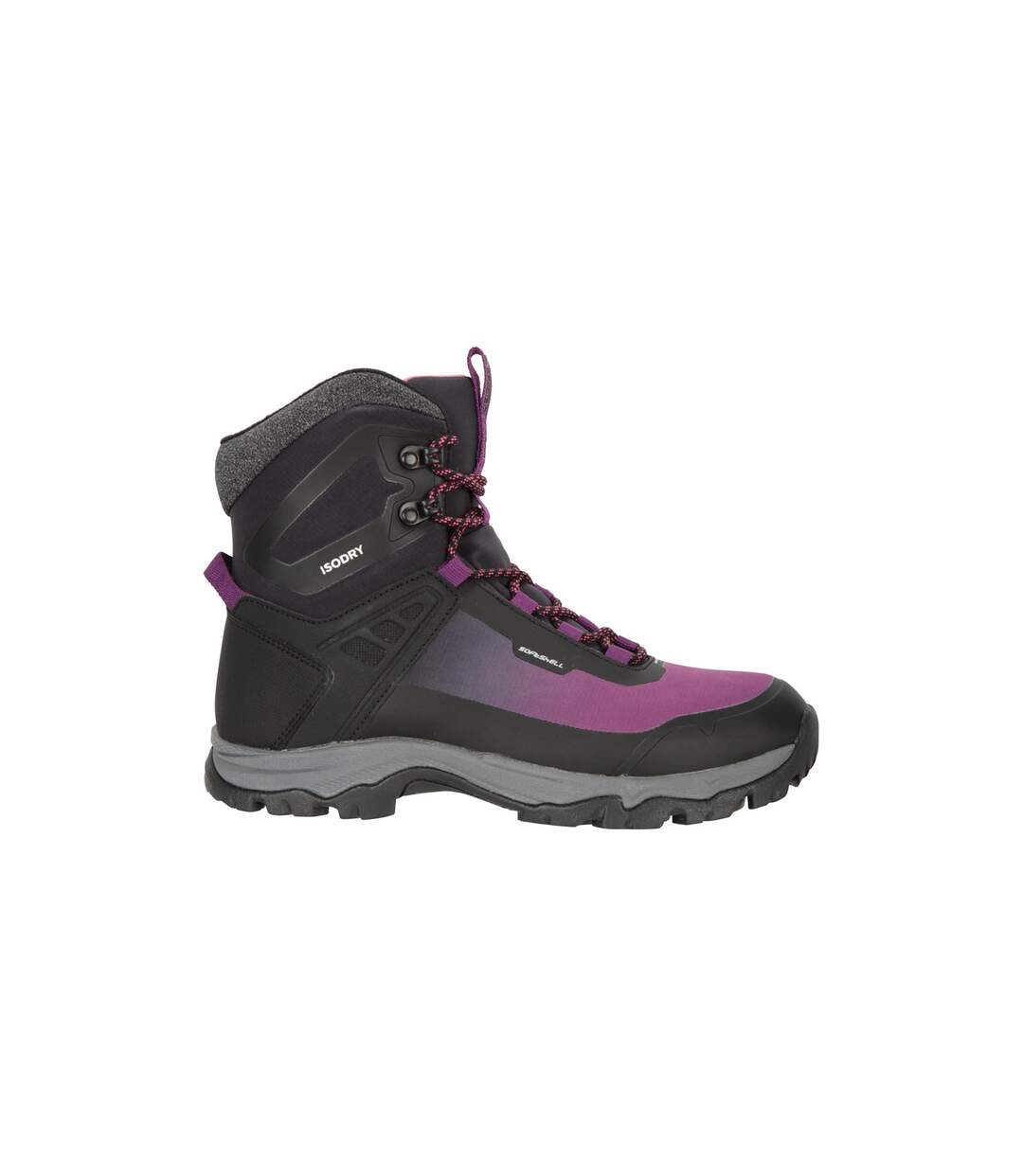 Bottines Polar Femme Noir Violet Mountain Warehouse-4