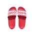 Claquettes roses/blanches femme le coq sportif slide wording-3