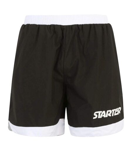 Short Motif/style Rétro Homme Noir Starter Black Label