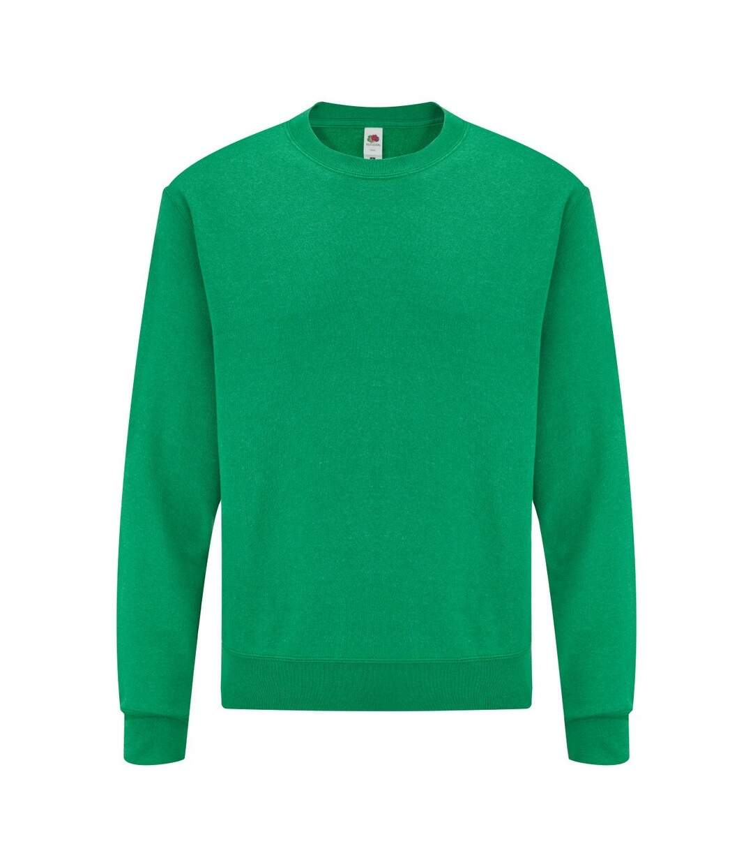 Sweat homme vert chiné Fruit of the Loom