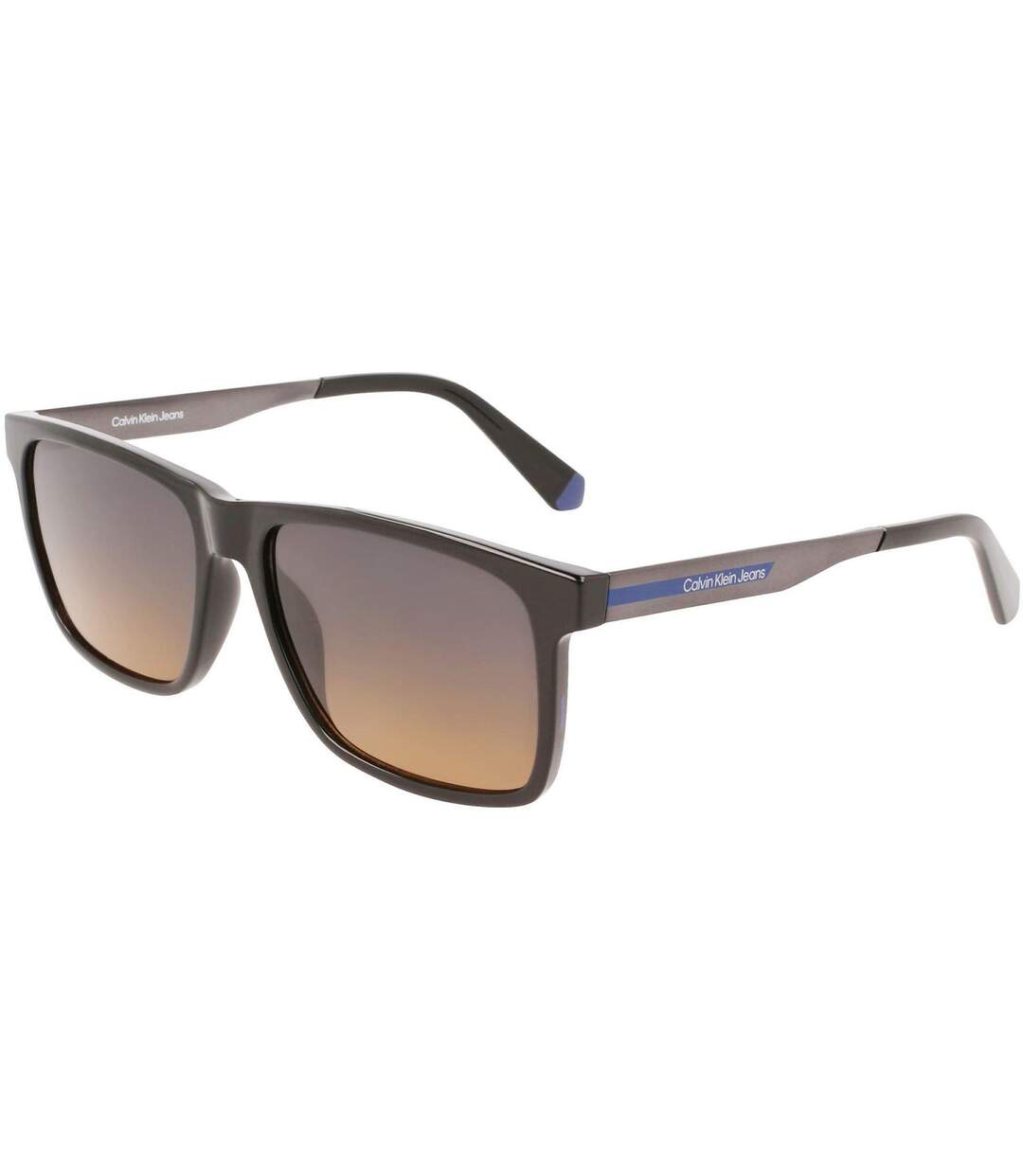 Mens Jeans Rectangle Sunglasses One Size Black Calvin Klein-4