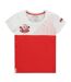 Womens/ladies Japanese T-shirt Red White Captain America-1