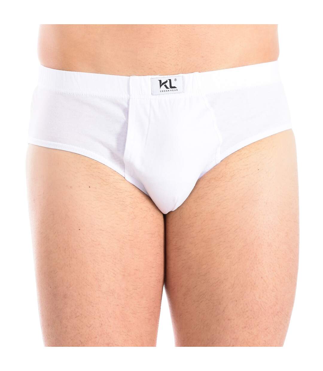 Pack-2 KLS3 men's breathable fabric basic briefs