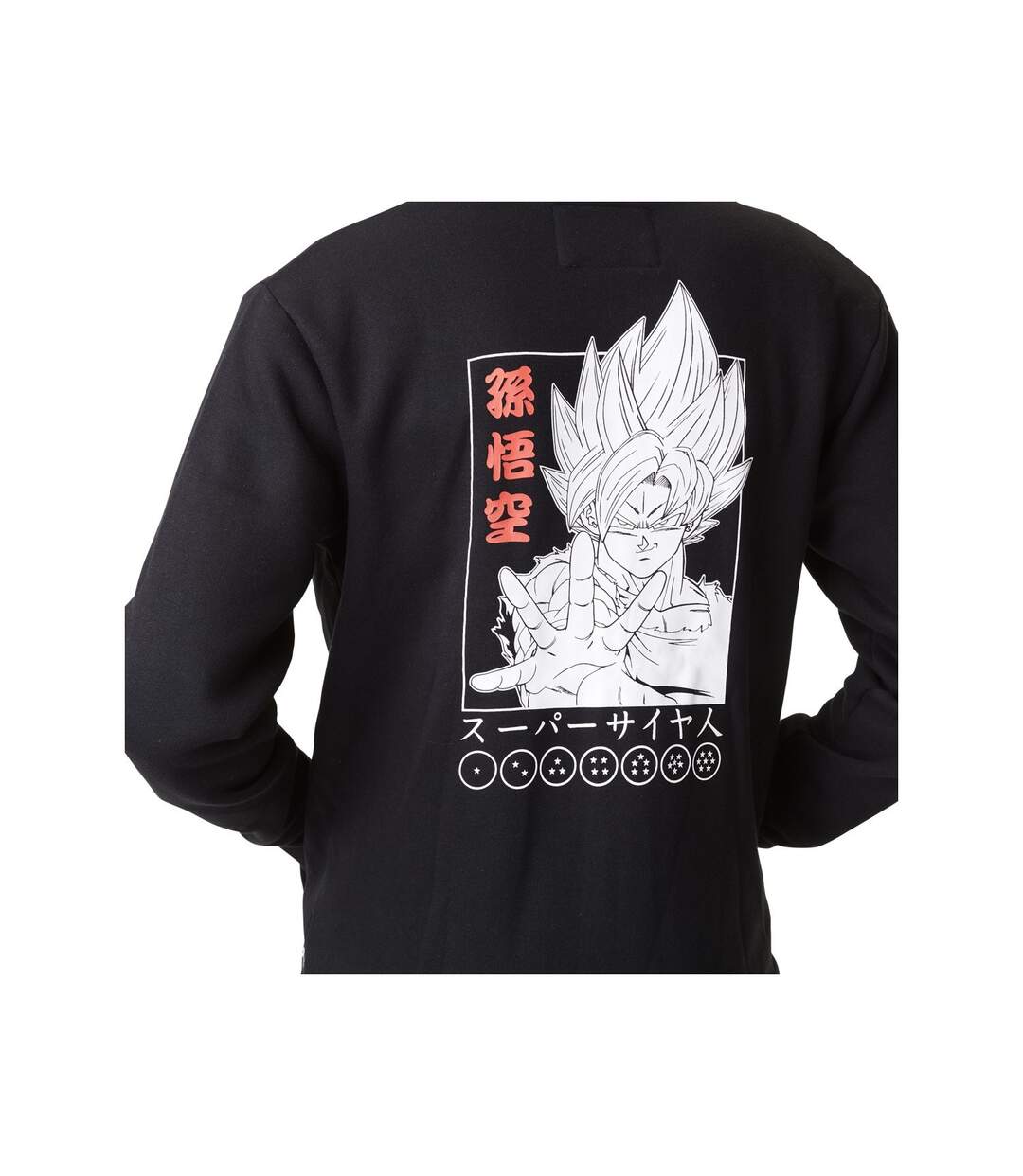 Sweat à capuche avec zip homme Dragon Ball Z Goku Capslab-4