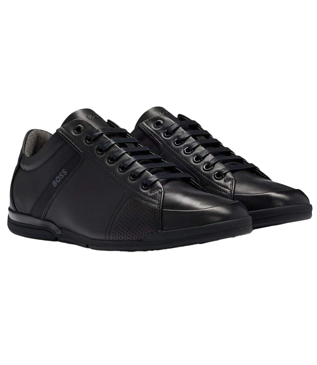 Baskets Saturn Homme Noir Boss-1