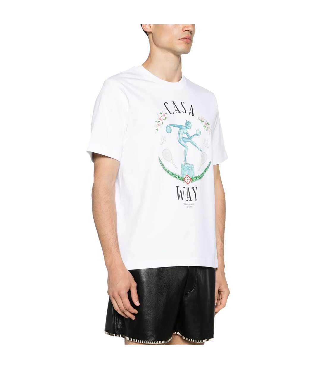 T-shirt Statue En Marbe Homme Blanc Casablanca-1