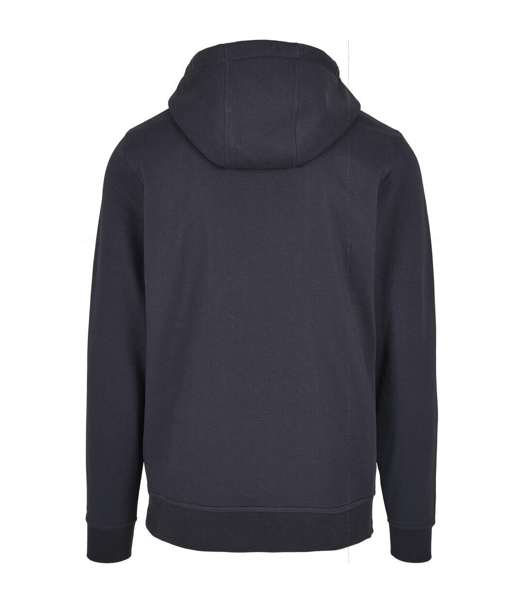 Mens Basic Hoodie Navy Build Your Brand-3