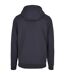 Mens Basic Hoodie Navy Build Your Brand-3