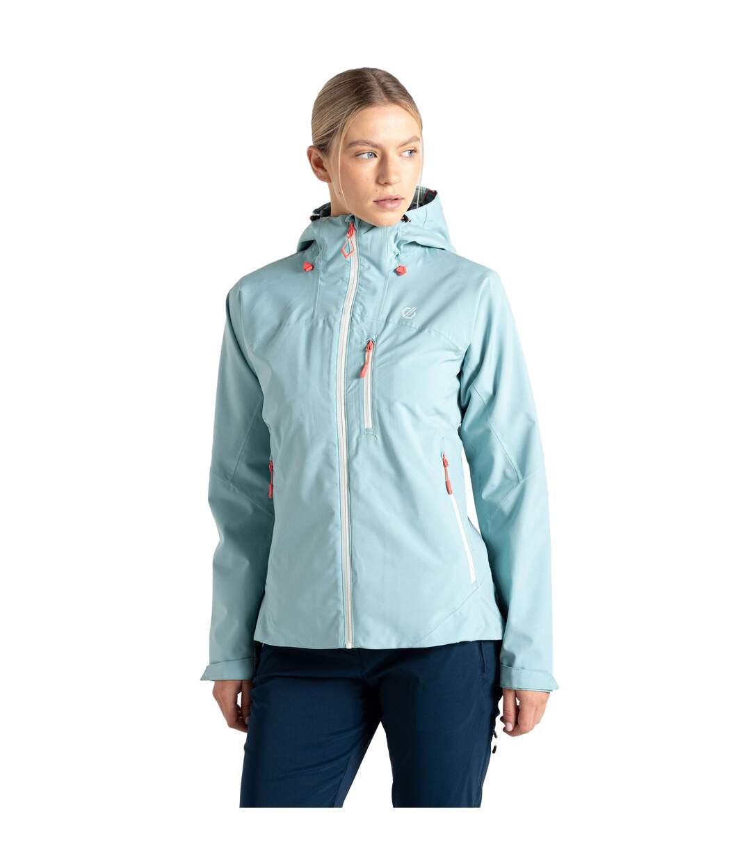 Veste imperméable torrek femme turquoise pâle Dare 2B-1