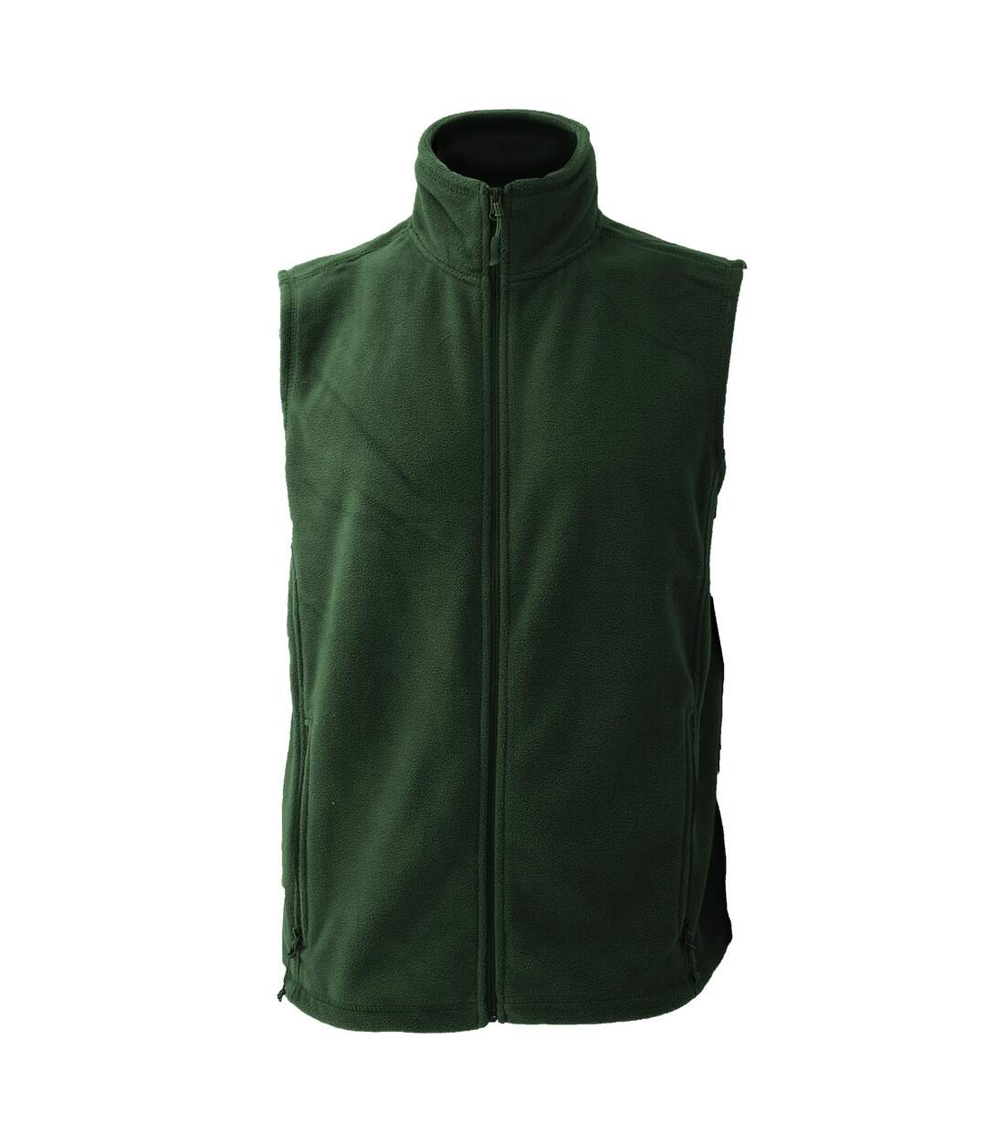 L Gilet Polaire Sans Manches Homme Vert Bouteille Russel-2