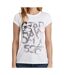 T-shirt blanc femme g-star raw d24714-1