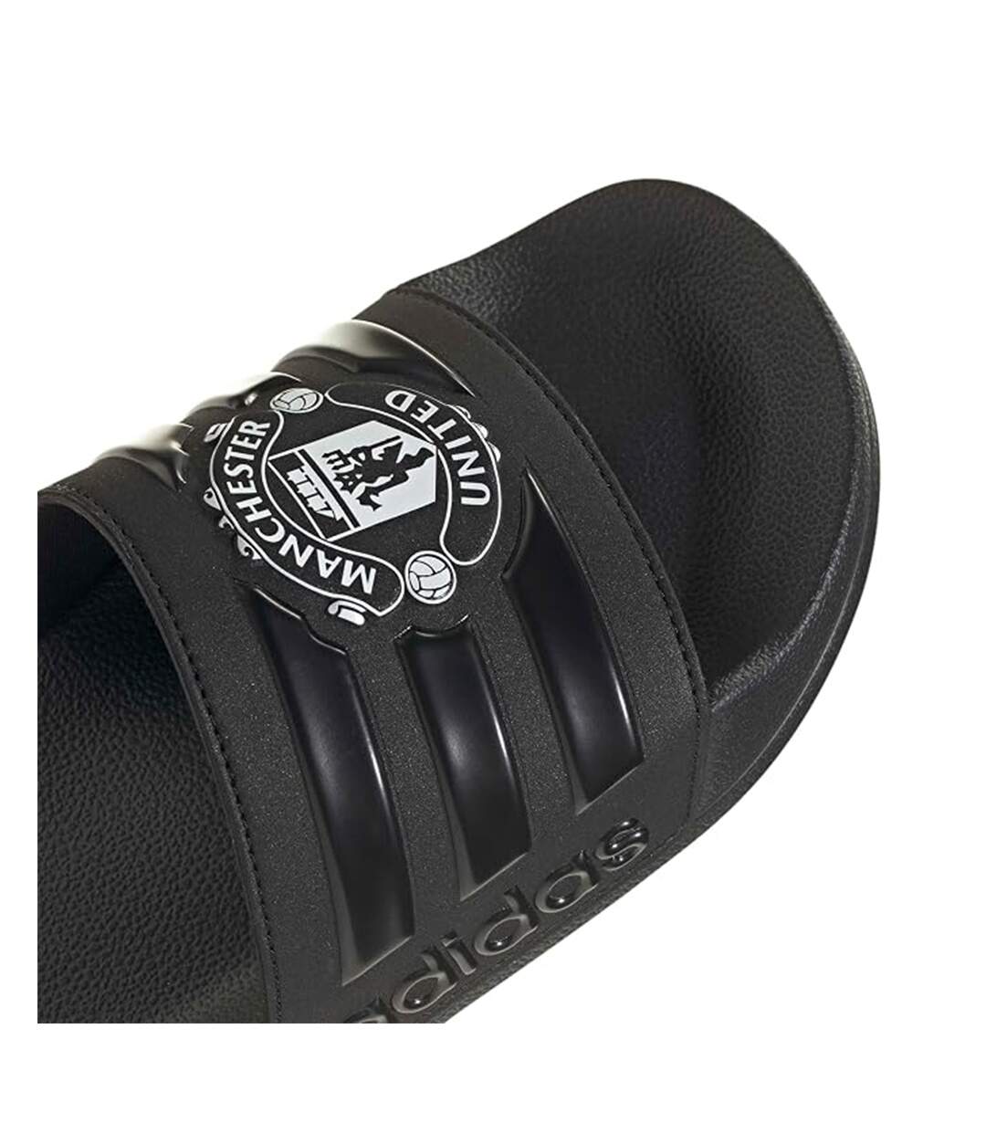 Tongs Motif/style Manchester United Fc Adulte Noir Adidas-4