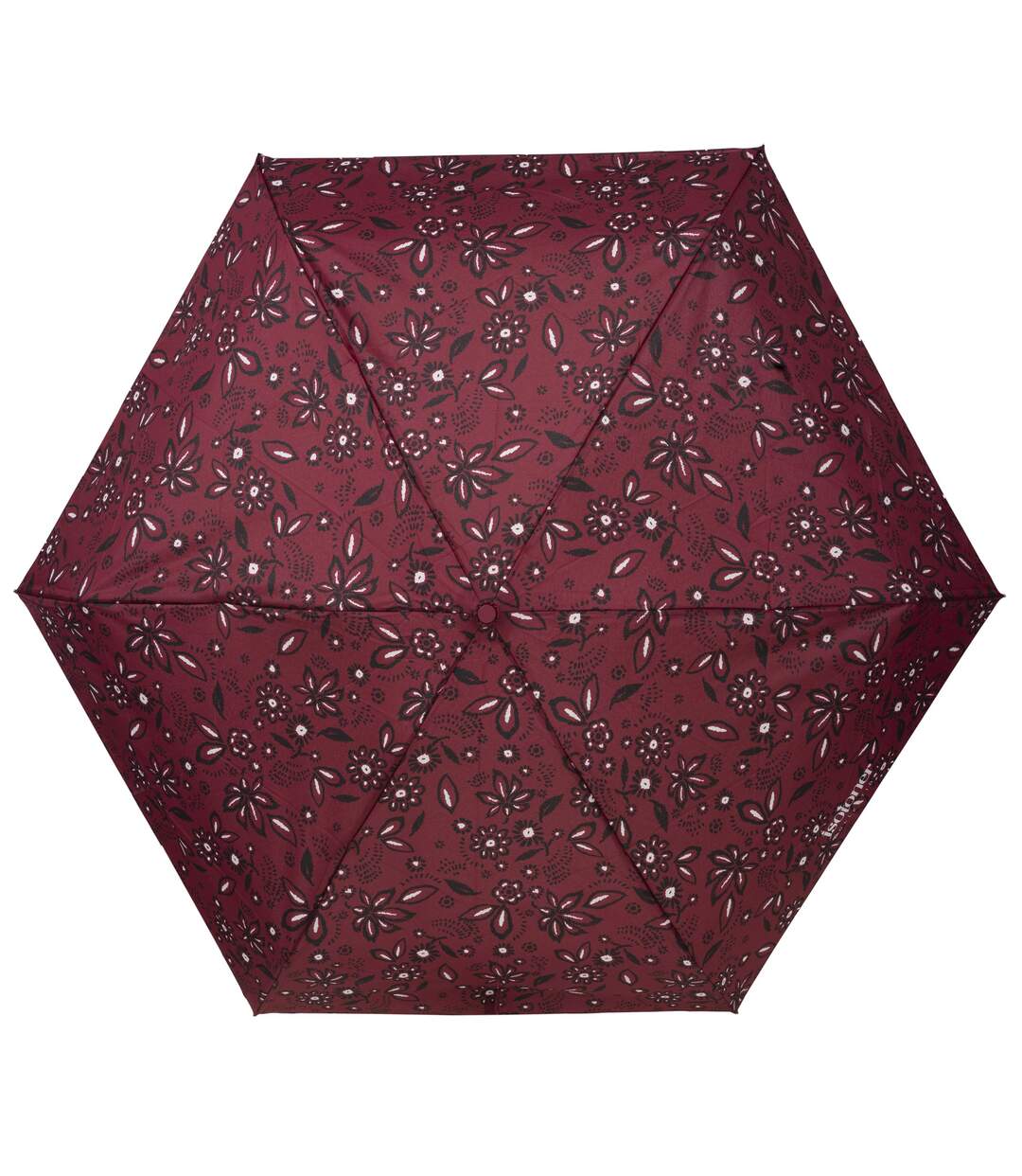 Isotoner Parapluie femme xtra solide antiretournement, compact et léger 17,5cm, déperlant-3