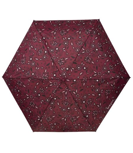 Isotoner Parapluie femme xtra solide antiretournement, compact et léger 17,5cm, déperlant