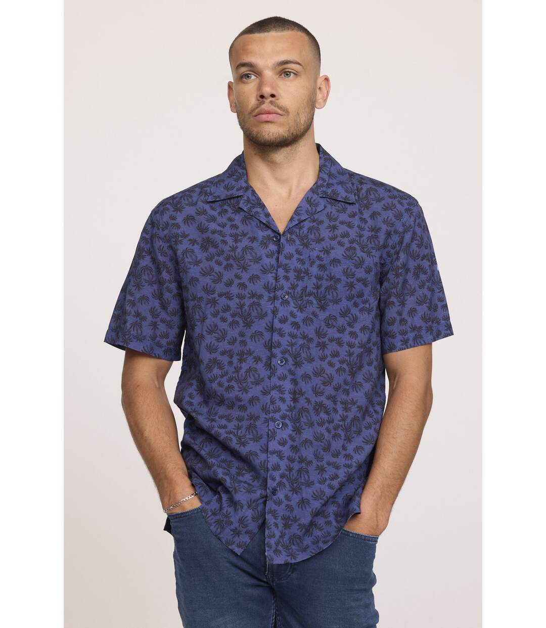 Chemise DALMIER Marine-5