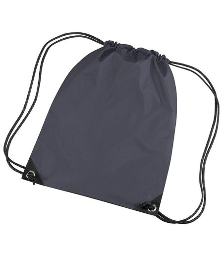 Sac De Gym 11 Litres Taille Unique Graphite Bagbase