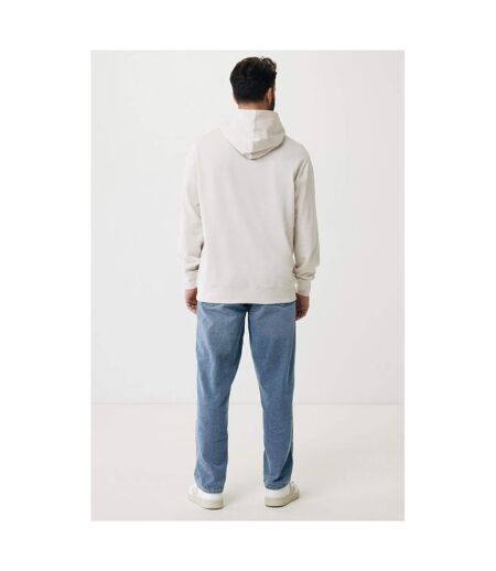Unisex adult yengo recycled cotton side pocket hoodie peach nectar Iqoniq