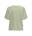 T-shirt vert/beige femme jdy smoke - l-2