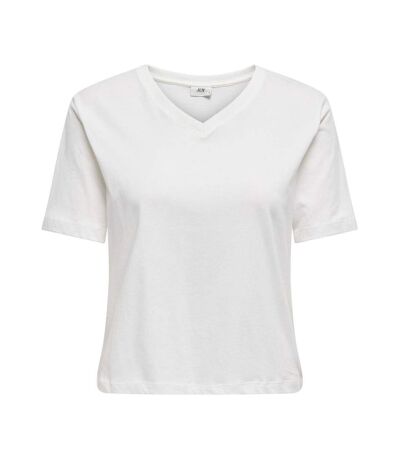 T-shirt blanc femme jdy rex 15352294 - l