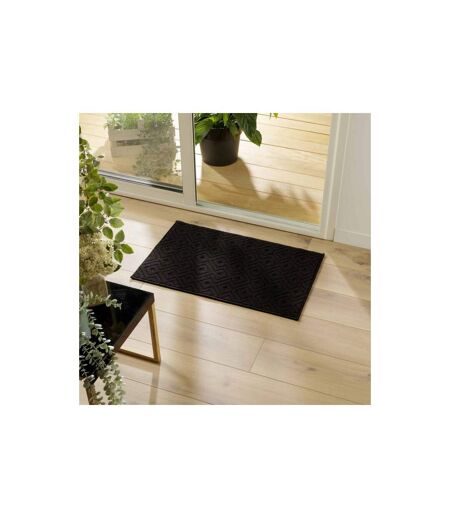 Tapis Multi-Usage Tissé Losi 50x80cm Noir