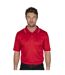 Polo homme rouge Island Green Island Green